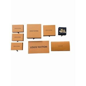 LOUIS VUITTON empty WALLET/GIFT size boxes